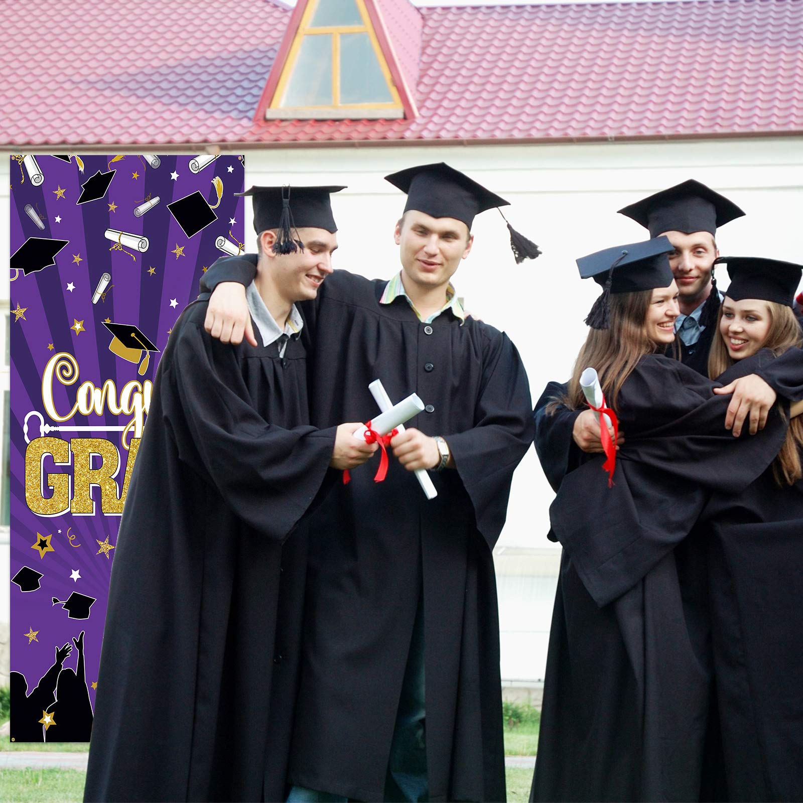 Buy 2022 Graduation Party Decorations, Large Fabric Congrats Graduation