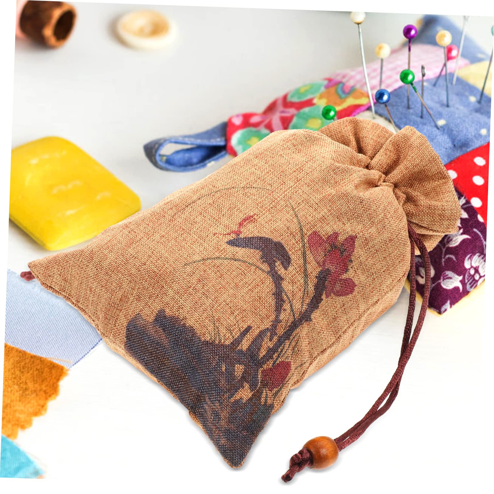 Gatuida 10pezzi Borsa Coulisse Per Sacchetti Per Confetti e Regali Per Compleanni Matrimonio e Speciali Realizzata Alta Giallo