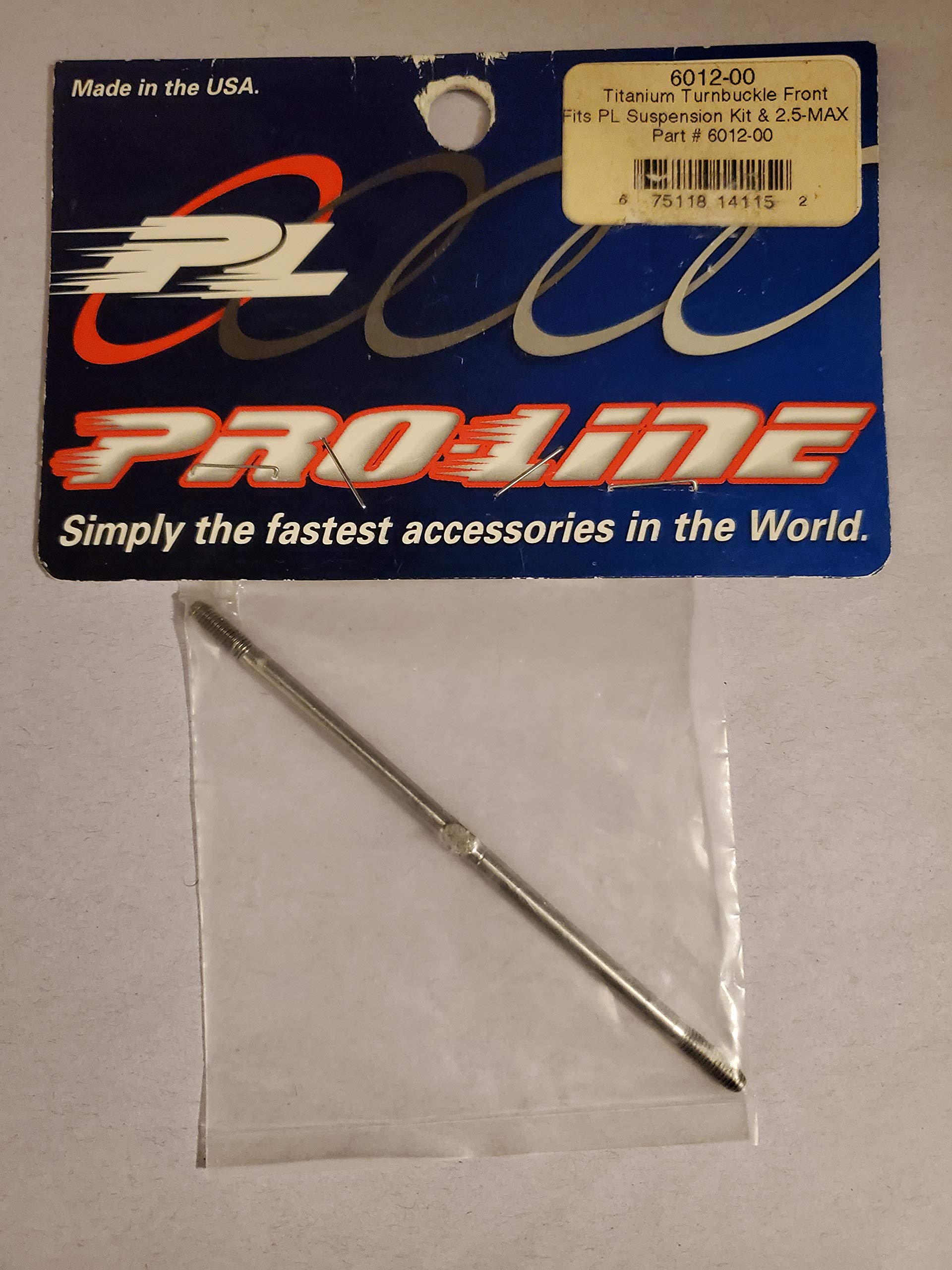 Titanium Front Turnbuckle for Proline Suspension Kit for 2.5 T-Maxx