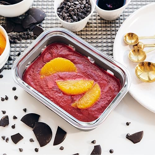 Vista 8 de GENICOOK Glass Food Storage Containers With Glass Lids Bento Box Set Lunch Box Eco Friendly Meal Prep Containers Airtight – Plastic Free, Silicon