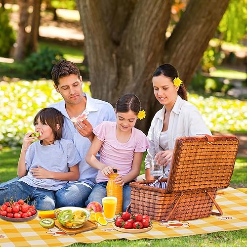 Miniatura 2 de TEASTAR Manta de playa sin arena, impermeable, a prueba de arena, ligera, a prueba de agua, manta de picnic extra grande para viajes, hierba, playa,