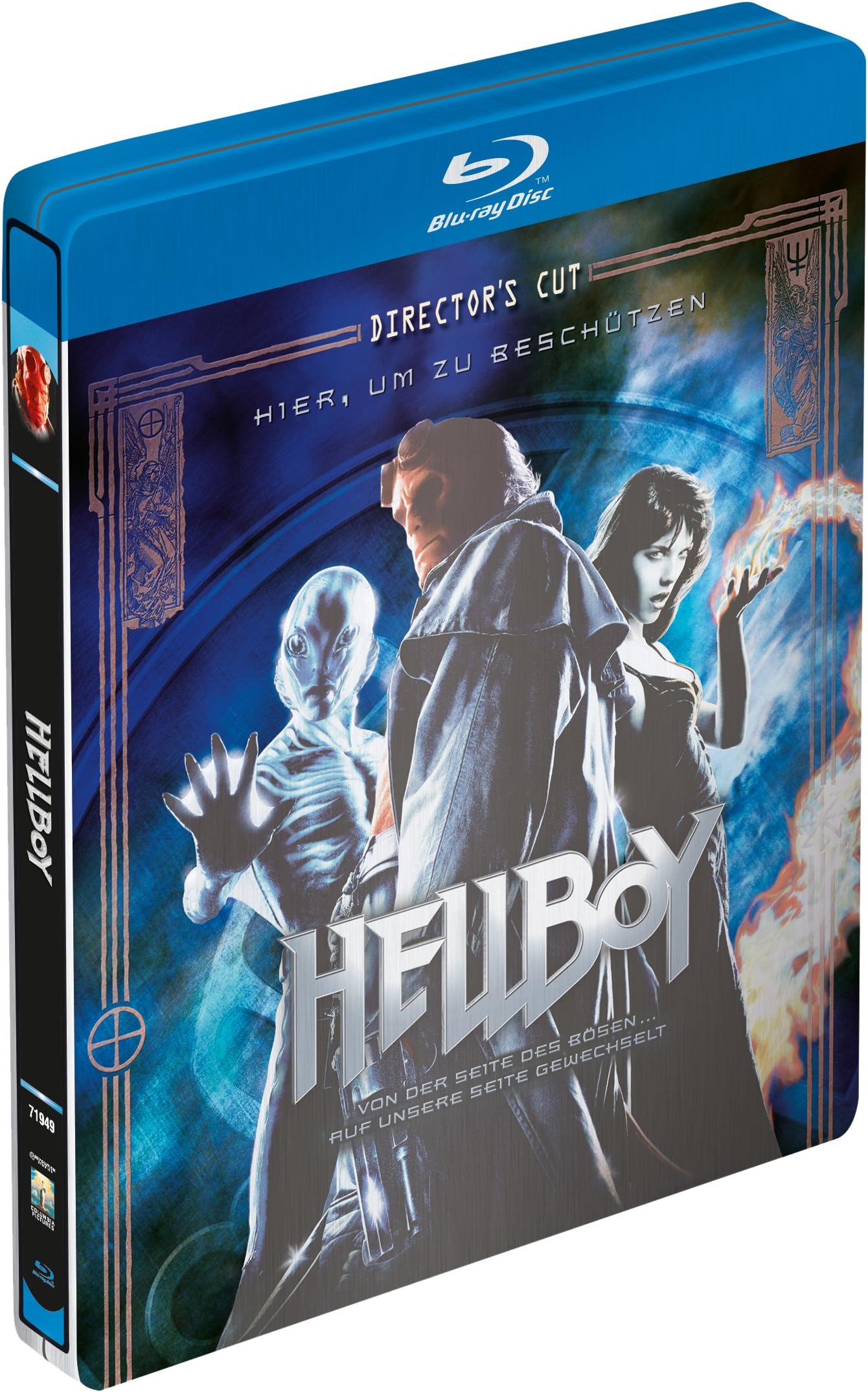 HellBoy German Blu-ray SteelBook, [Region Free]