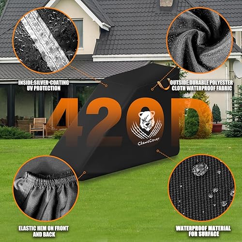 Miniatura 3 de ClawsCover Cubierta de cinta de correr impermeable a prueba de polvo para máquina de correr, equipo de entrenamiento de ejercicio, protección con