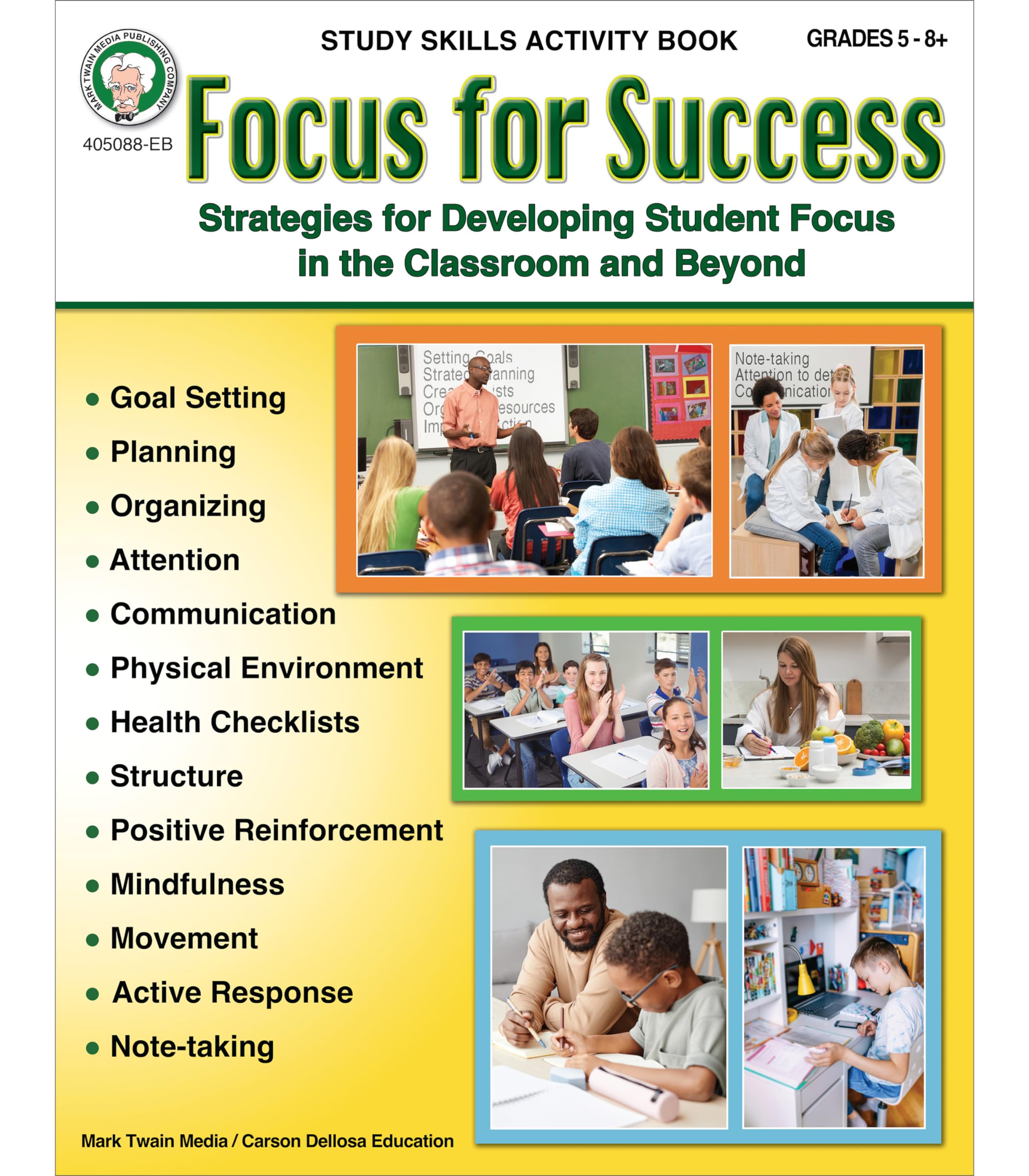 Mark Twain Media Focus for Success Workbook