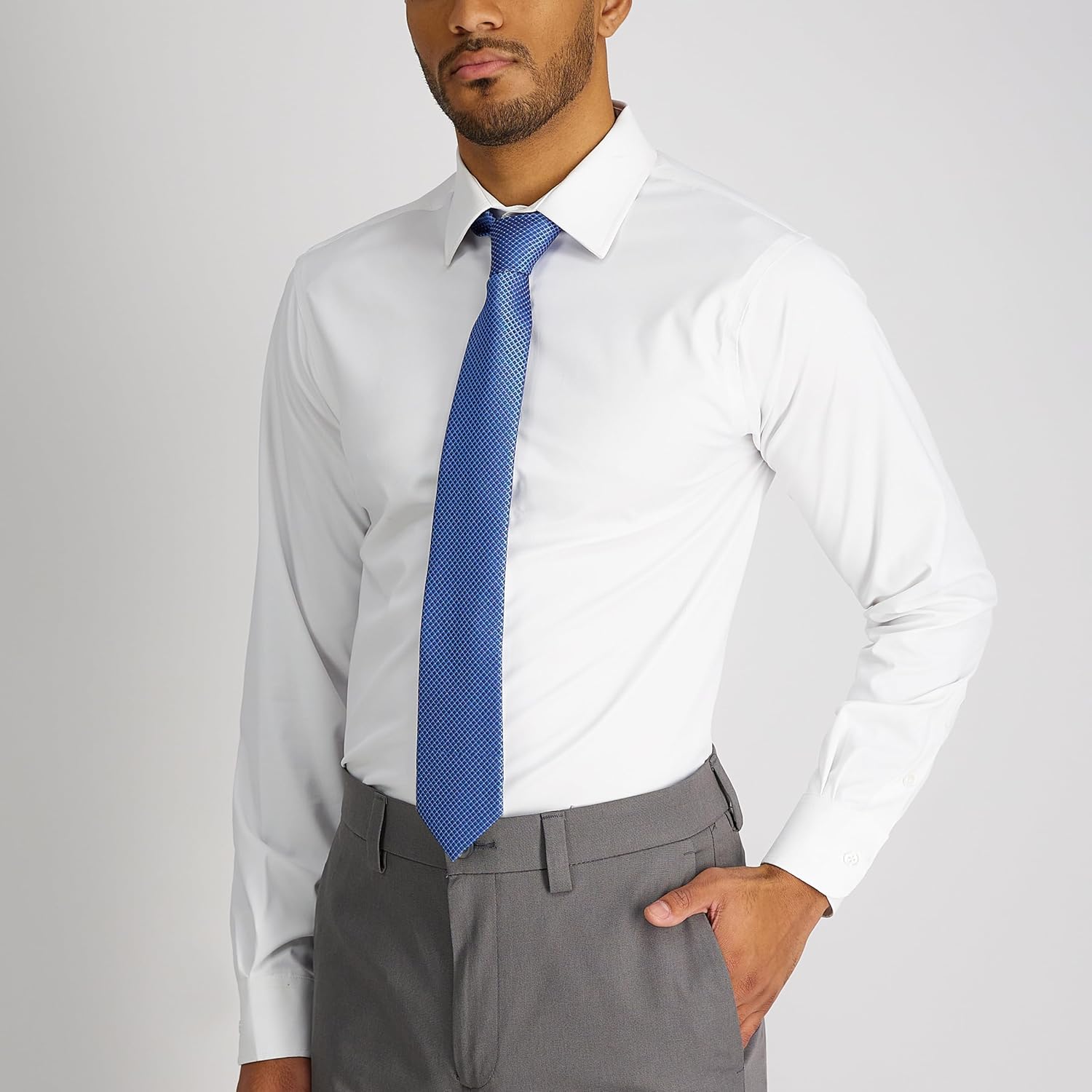 Calvin Klein Men's Micro Dot Pattern Tie (Standard and Extra Long Sizes)