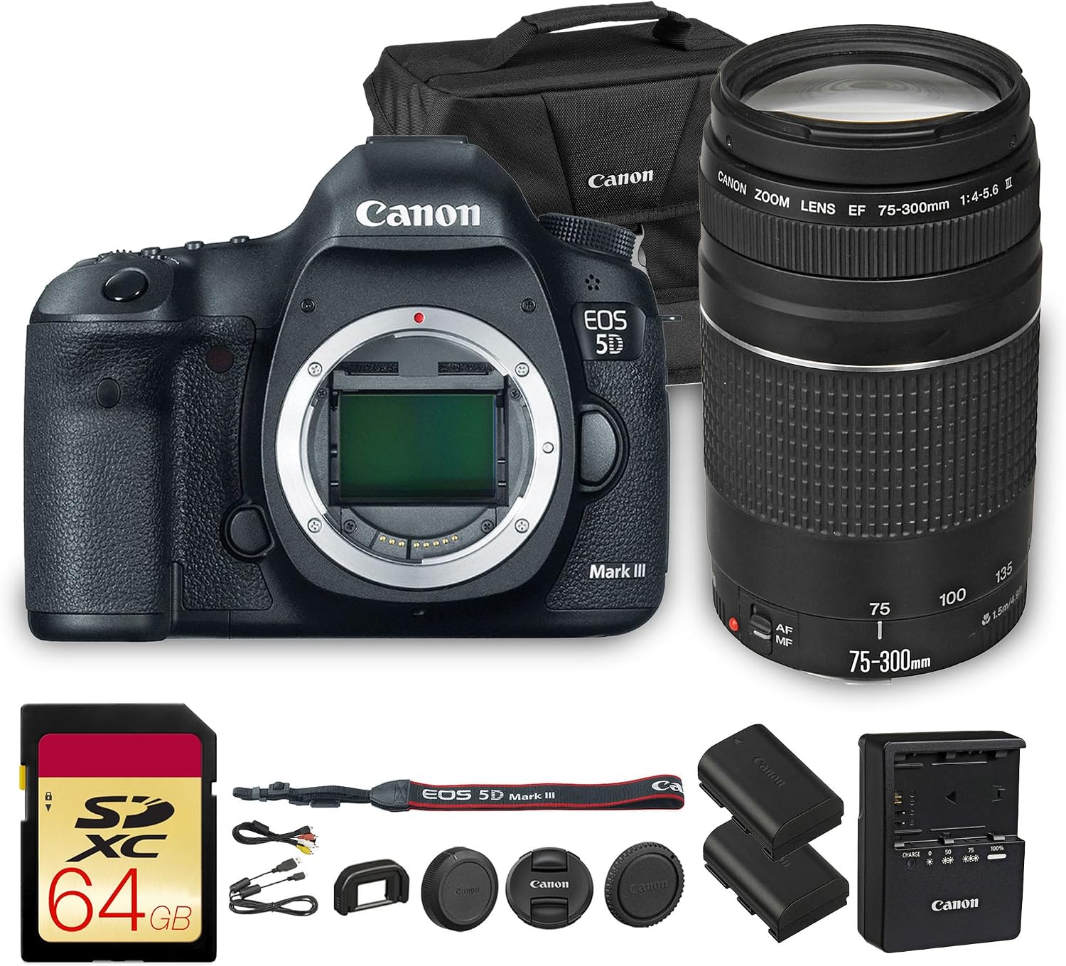 Cámara Canon EOS 5D Mark III DSLR 22.3MP Full-Frame miniatura 1