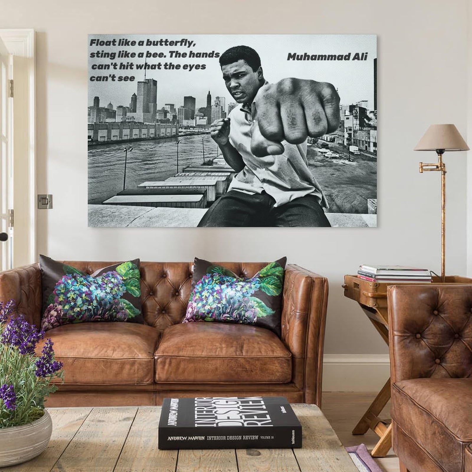 Amazon.co.jp: Muhammad Ali ポスター モハメド・アリ名言ボクシング王