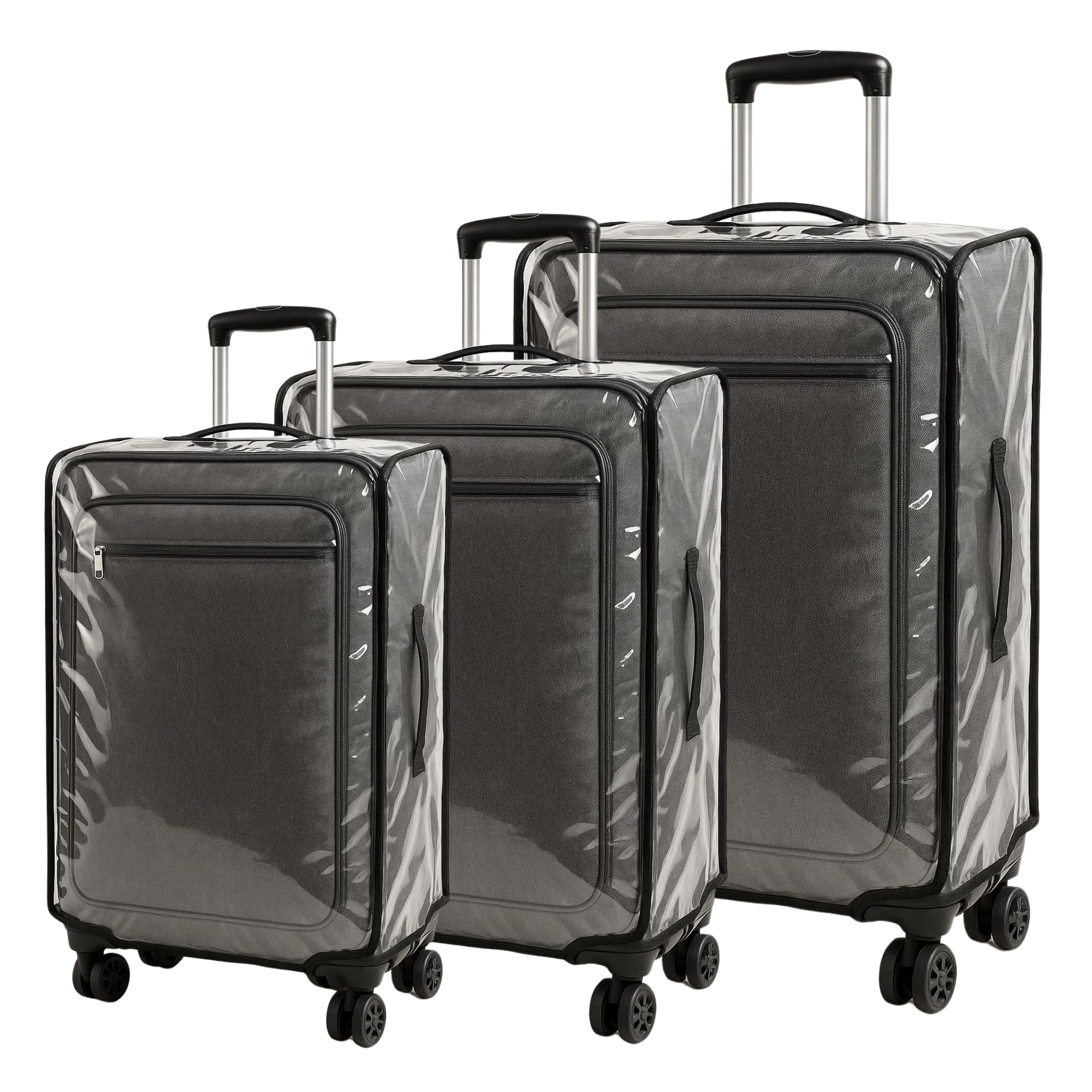 Fabam Suitcase Cover Combo Set of 3 (20/24/28 Inch) for Hard & Soft Shell Luggage – Washable, Durable & Anti-Scratch Travel Luggage Protector (Soft Shell Suitcase)-image-21