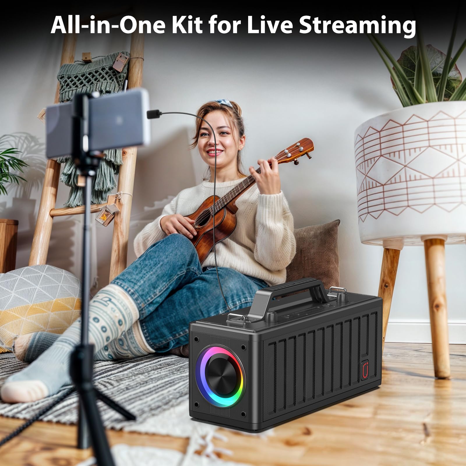 Amazon.com: JYX Karaoke Machine for Adults with 2 Wireless