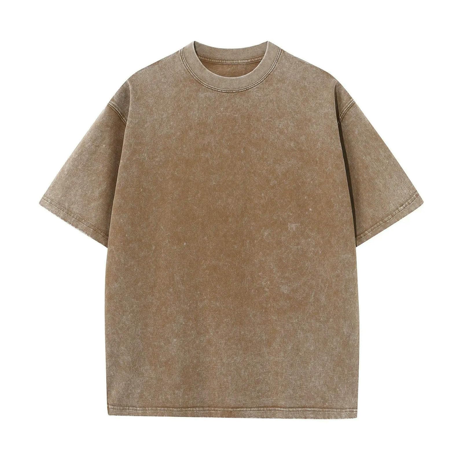 Vintage bawełniana koszulka - Damska koszulka z krótkim rękawem Batik męska Hip Hop Luźna koszula-czarny-l