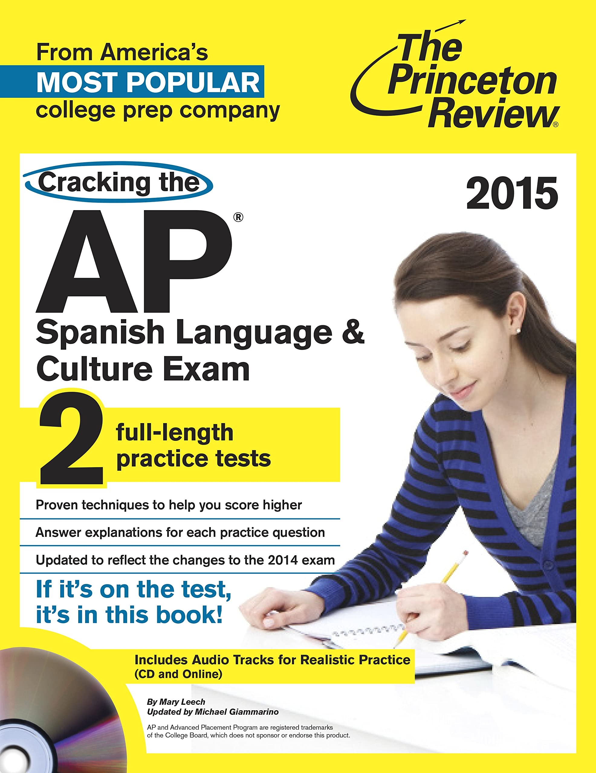 Cracking the AP Spanish Language & Culture Exam with Audio CD, 2015 Edition (College Test Preparation)