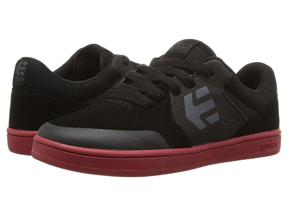 

etnies Kids Marana (Toddler/Little Kid/Big Kid) (Black/Black/Red) Boys Shoes