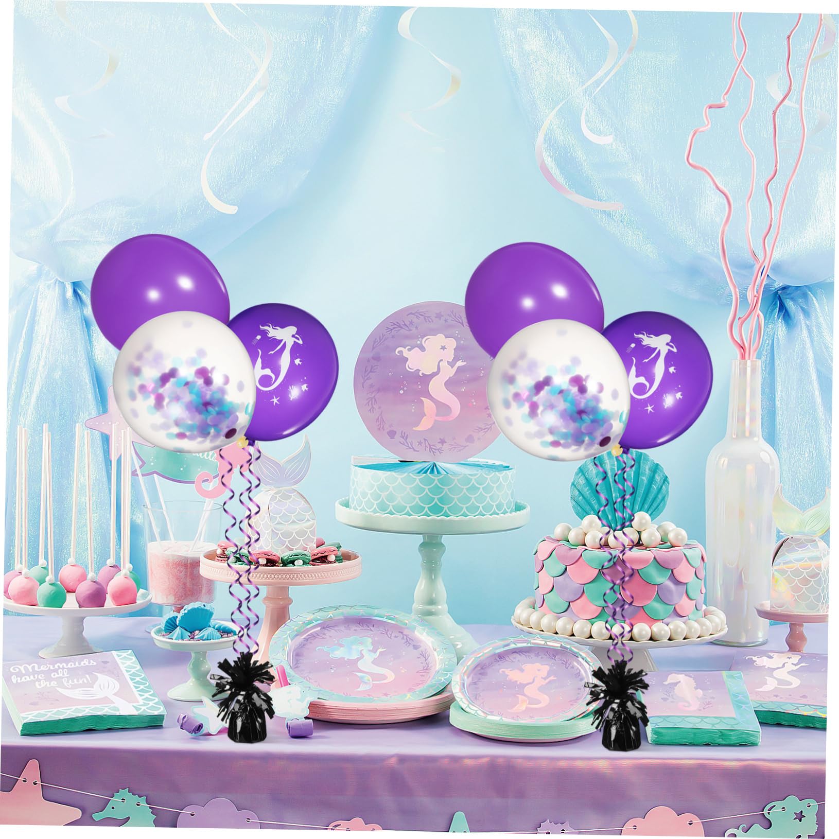 ULTECHNOVO Ensemble de Ballons Lourds 8 Pièces en Pet Noir, Résistant et Facile à Utiliser, Poids pour Ballons de Mariage Design Compact pour Décoration de Mariage et Couloirs