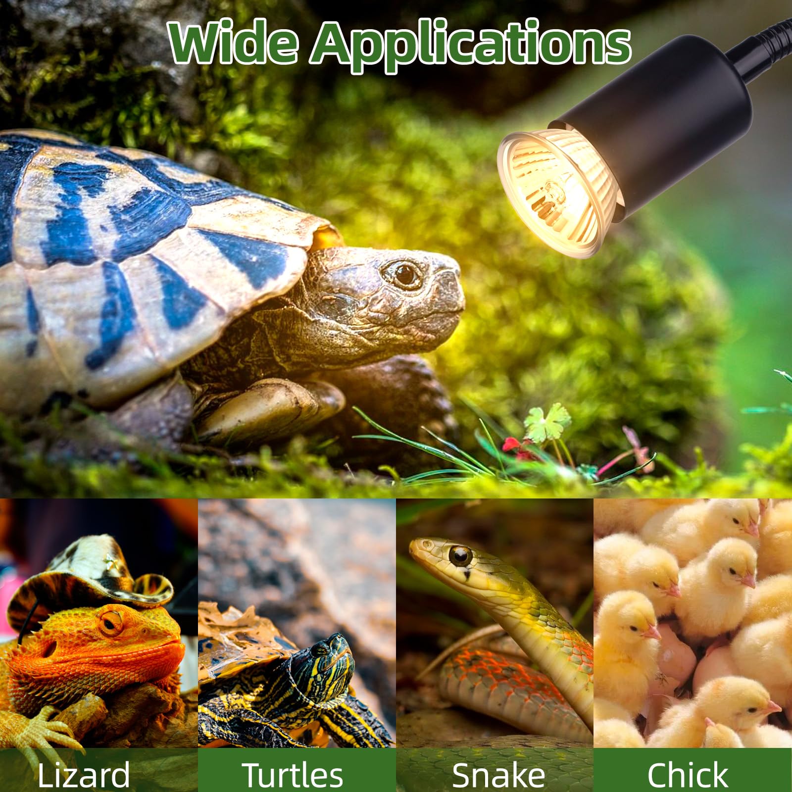 Oprawka lampy E27, czarna, z przełącznikiem i kablem, maks. 150 W, terrarium 220 V, ceramiczna oprawka E27 z zaciskiem do żółwia, gadów, lampa grzewcza (bez żarówki)