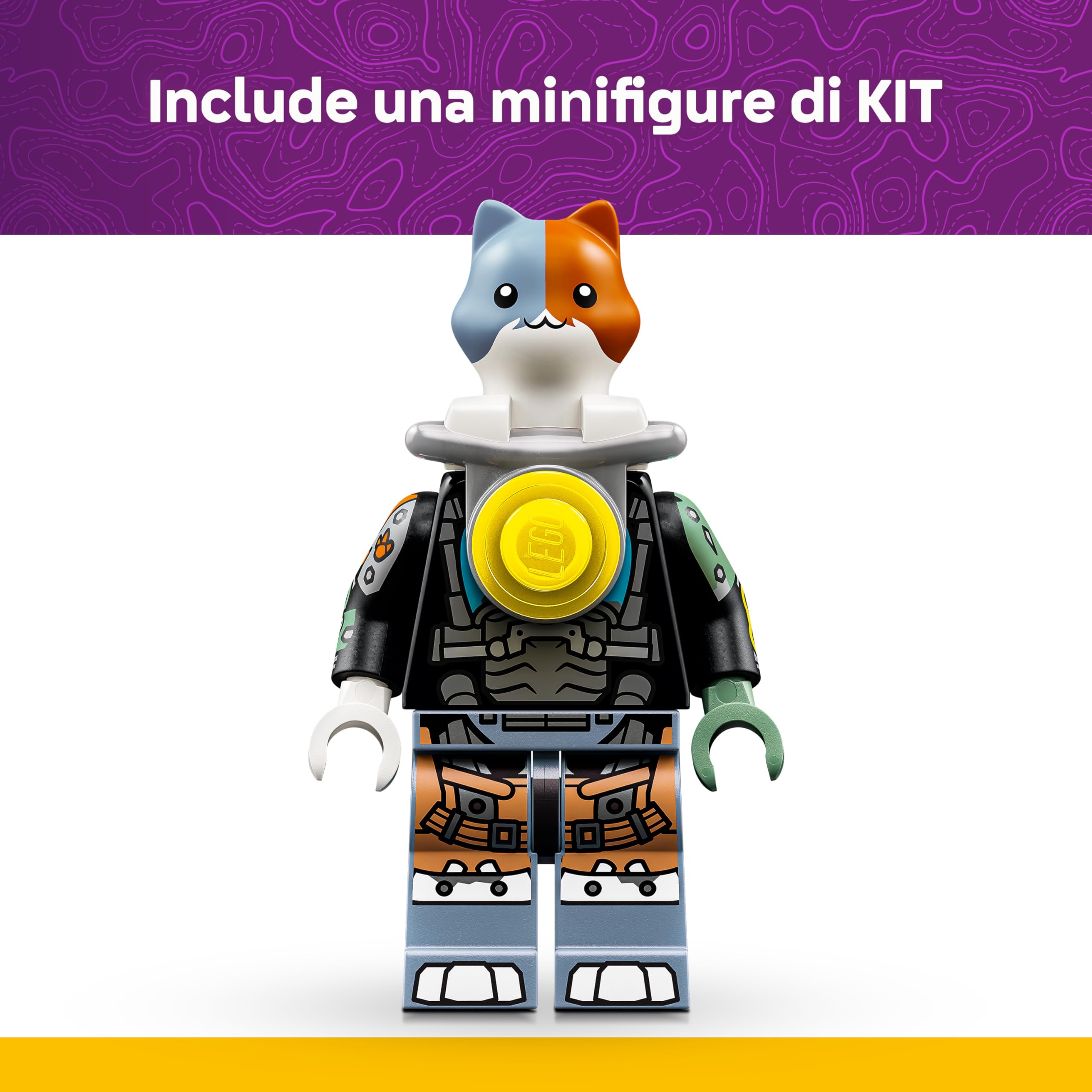 LEGO Fortnite KIT - Action Figure Giocattolo con Piccone Artigli Potenti e Ruota Girevole - Decorazione da Cameretta - Regalo per Gamer, Bambini e Bambine da 12 Anni in su Fan dei Videogiochi - 77081