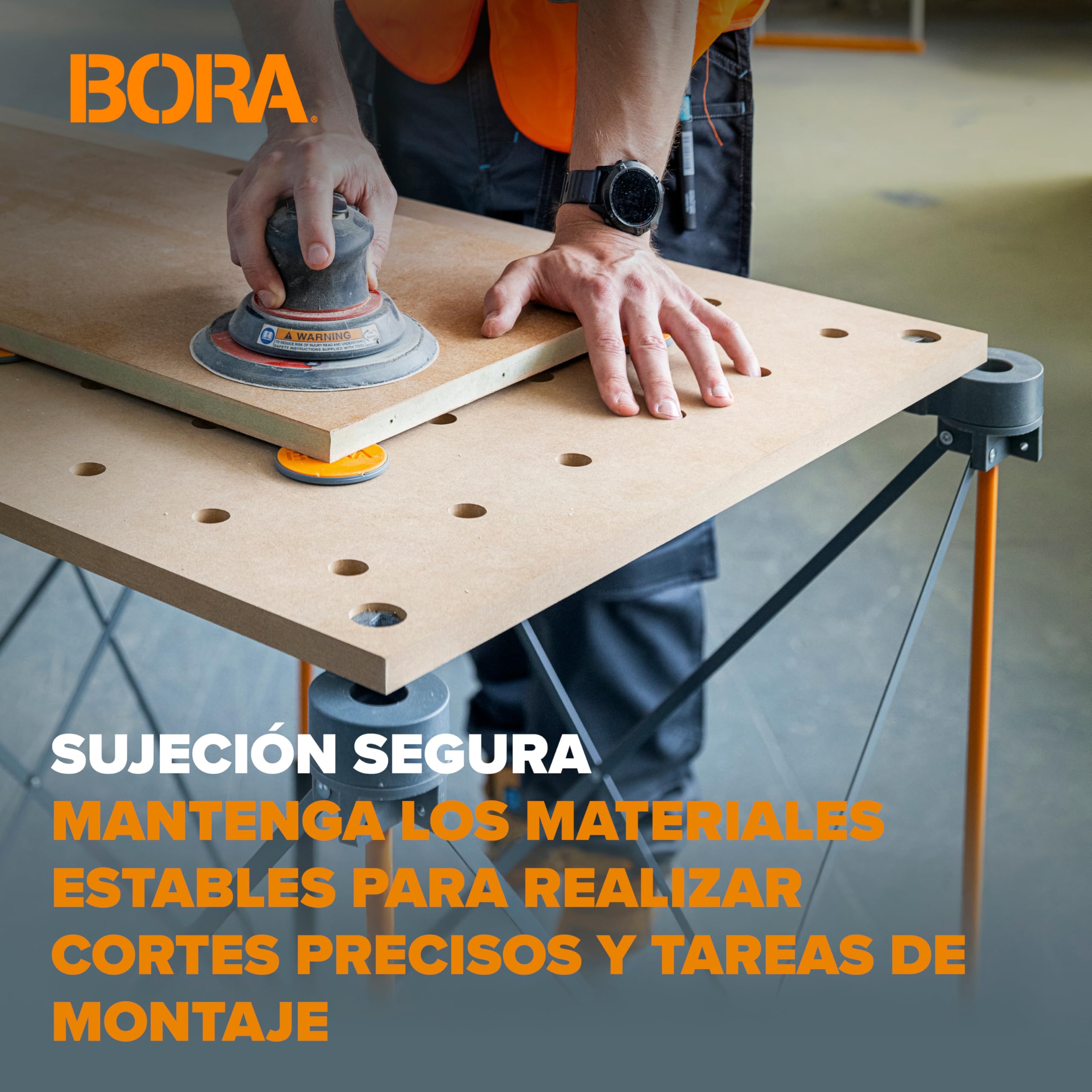 Set de 3 P‑Tops Bora Centipede para banco de trabajo y mesa de trabajo plegable, accesorios para mesa taller y banco trabajo