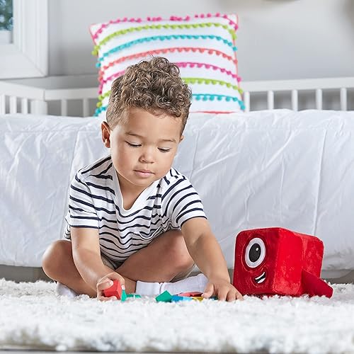 Miniatura 8 de hand2mind Numberblocks One - Juguetes de peluche, números para niños pequeños, juguete de aprendizaje de matemáticas preescolar, animal de peluche,