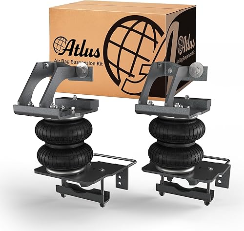 Kit de Suspensión de Bolsa de Aire Atlus Diseñado por Air Lift A5000 para Ford F-250F-350 2011-2016, F-450 4WD 2011-2014 (Reemplaza Torque TR57396AS