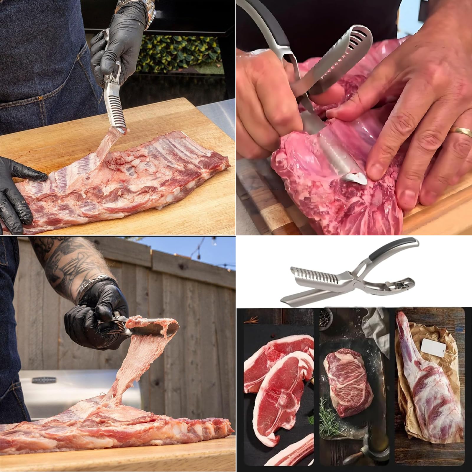 Cuisinart Grilling Tools BBQ Grill Tool Set, 1, black