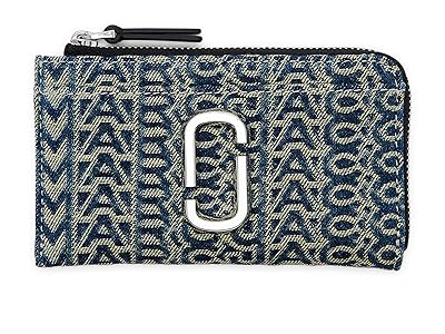 Marc Jacobs The Monogram Denim J Marc Top Zip Wallet Wallet Women