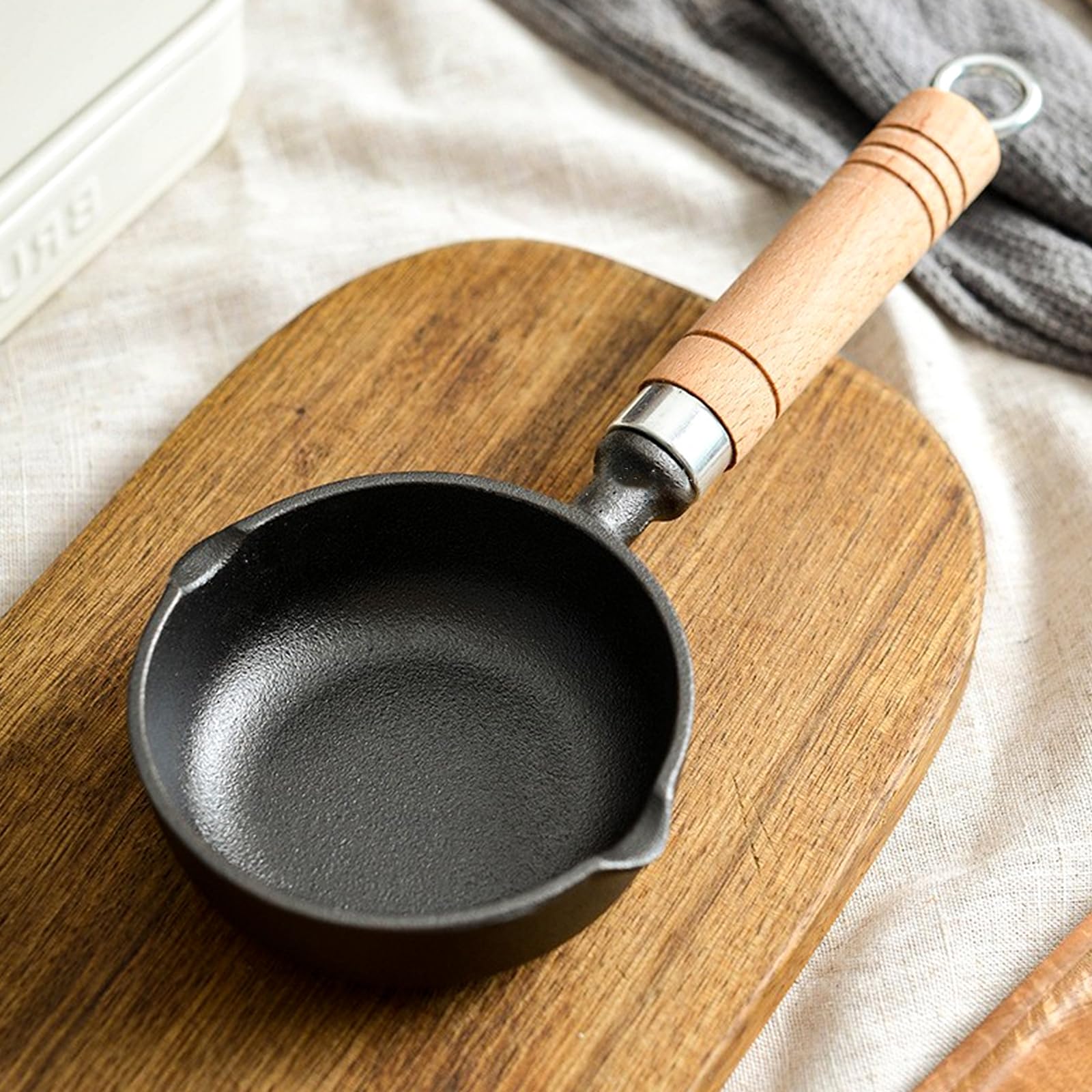 Kleine Auflaufform DASIAUTOEM Mini-Bratpfanne, 12cm Produktbild-Vorschau 3