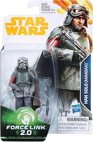 Miniatura 2 de STAR WARS Solo A Story Force Link 2.0 Han Solo (Mimban) Figura de acción de 3.75 pulgadas