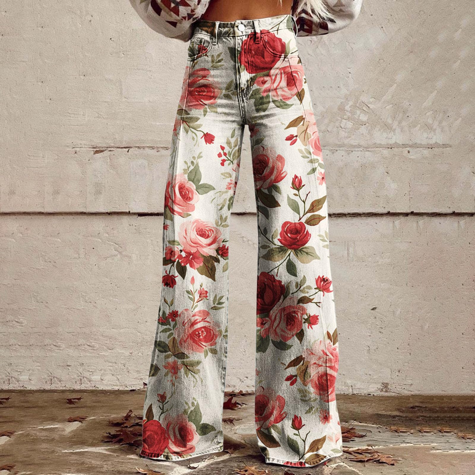 Pantaloni da donna elasticizzati per Halloween, pantaloni da