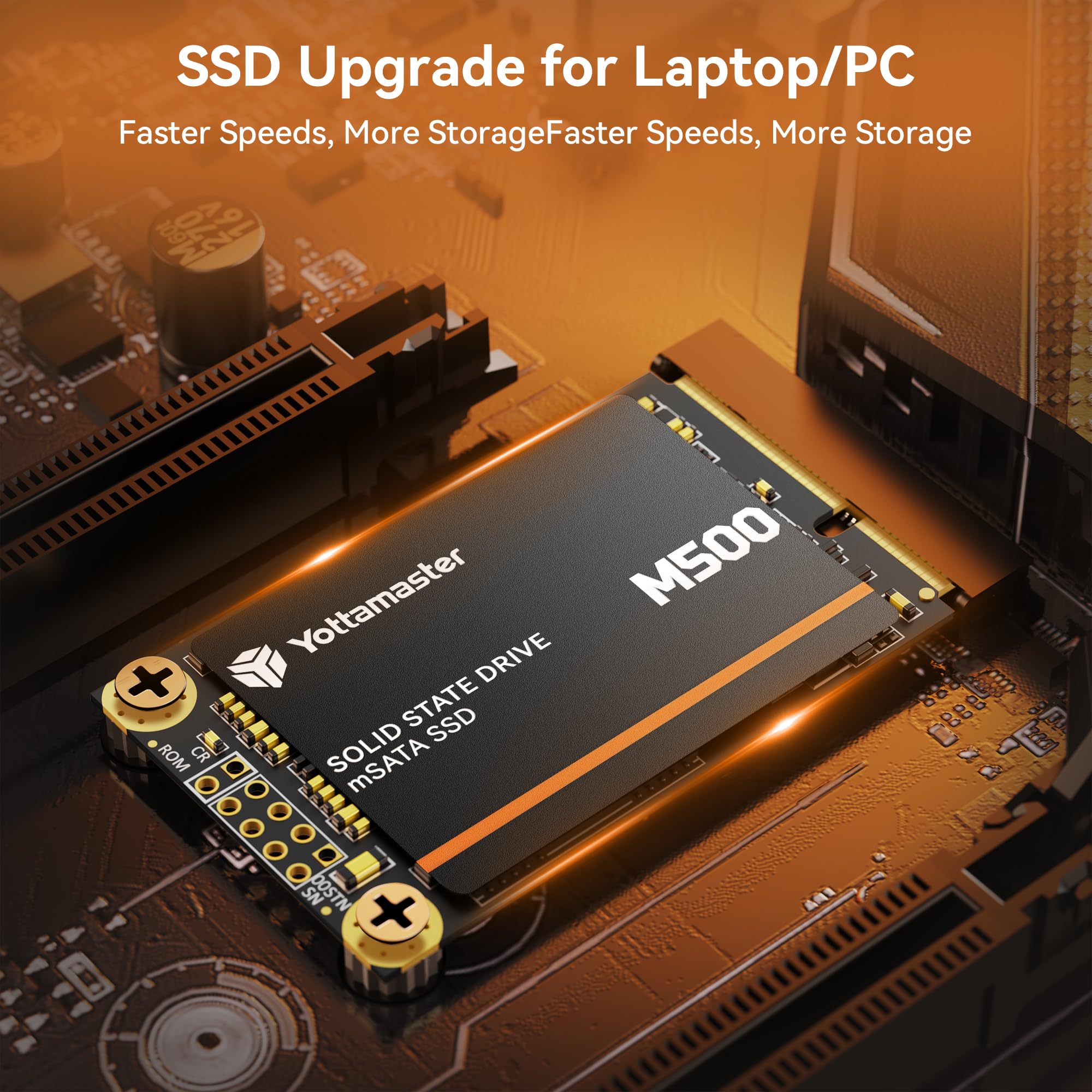 SATA SSD mSATA 256GB M500 Yottamaster Amazon.com: SSD mSATA 1TB M500 Yottamaster 内蔵型SSD III mSATA 6Gb/s, 内蔵型SSD