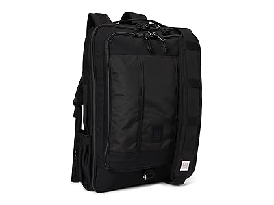 Topo Designs Global Travel Bag 30L Backpack Bags Black/Black, Mesh/Nylon/Plastic