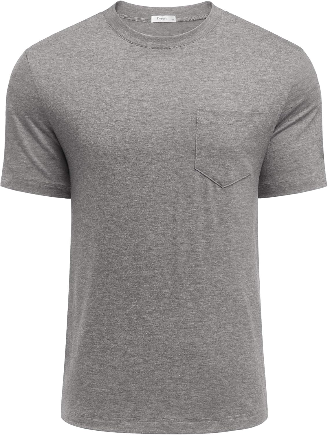 Deyeek Shoulder Post Surgery Recovery Shirts for Men Full Tear Away Short Sleeve T Shirt Adaptive Chemo Clothing - Image 6