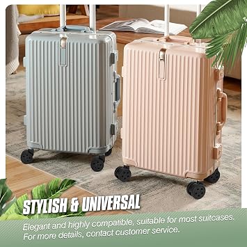 2 Pcs Suitcase Wheels Replacement 50mm Luggage Wheels, LN-5