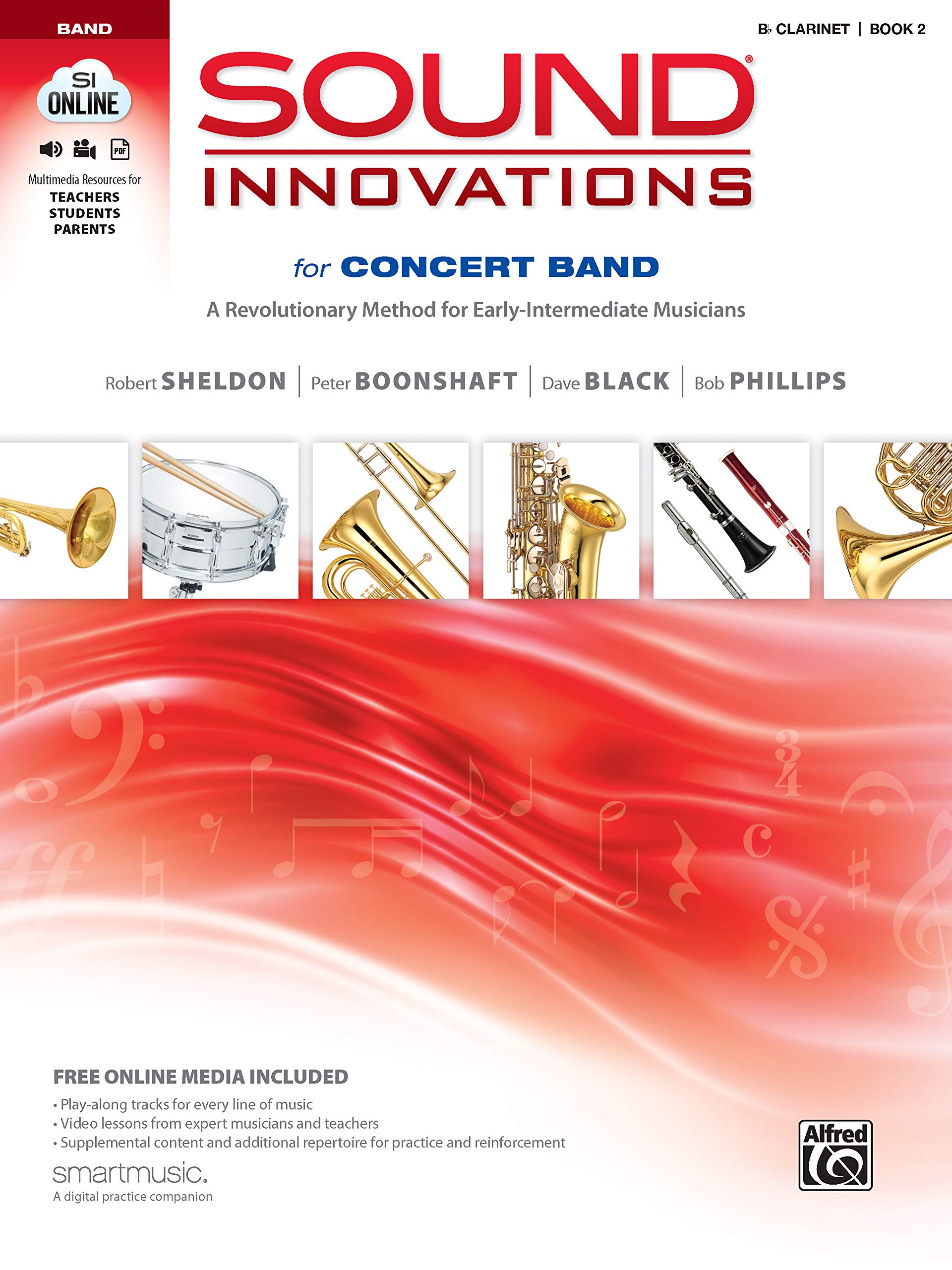 Sound Innovations for Concert Band, Bk 2: A Revolutionary Method for Early-Intermediate Musicians (B-flat Clarinet), Book & Online Media