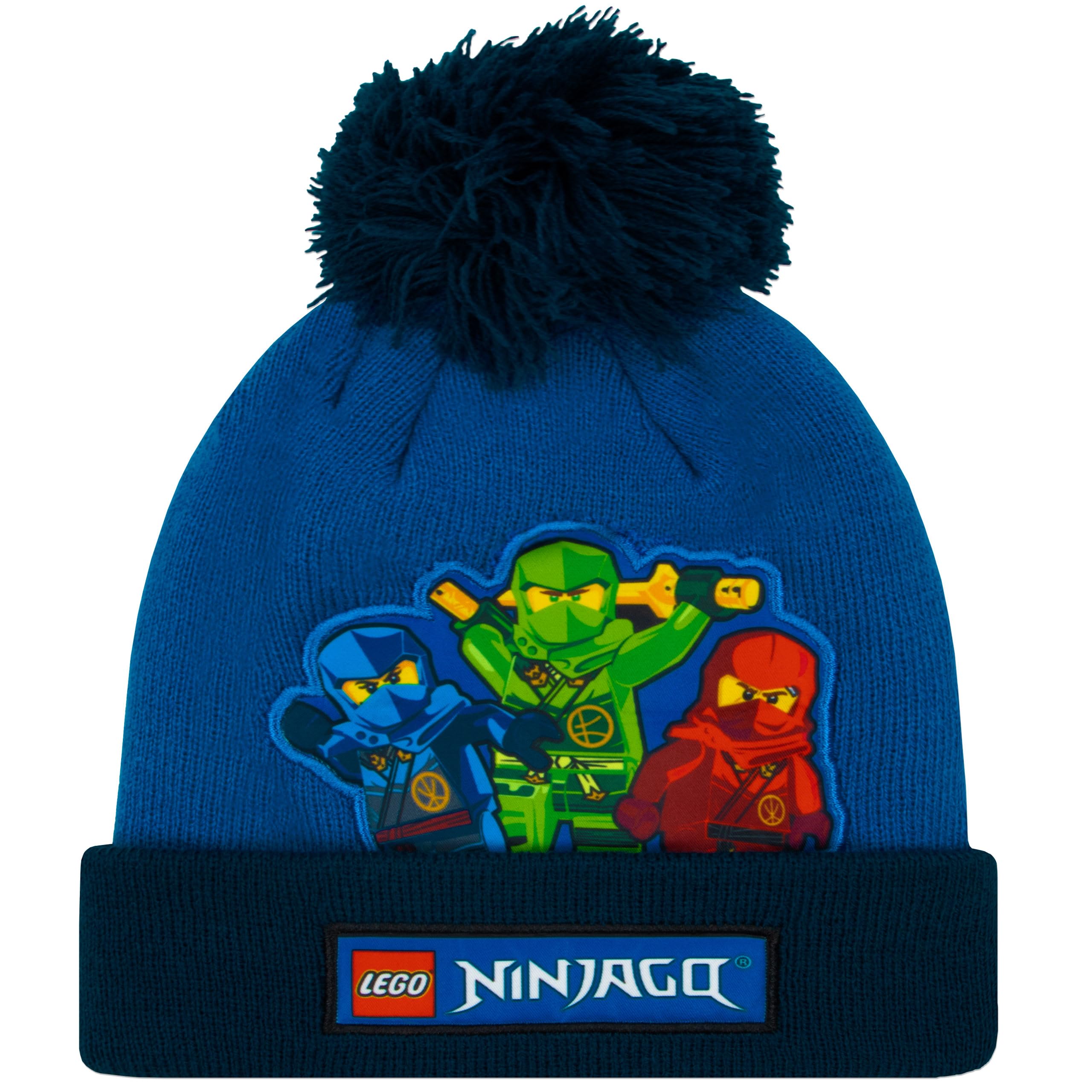 LEGO Ninjago Kai Lloyd Et Jay Gant Et Bonnet Enfant | Bonnet Enfant Garcon Et Gant Hiver | Ninja Bonnet Et Gants Pour Garçons | One Size Bleu