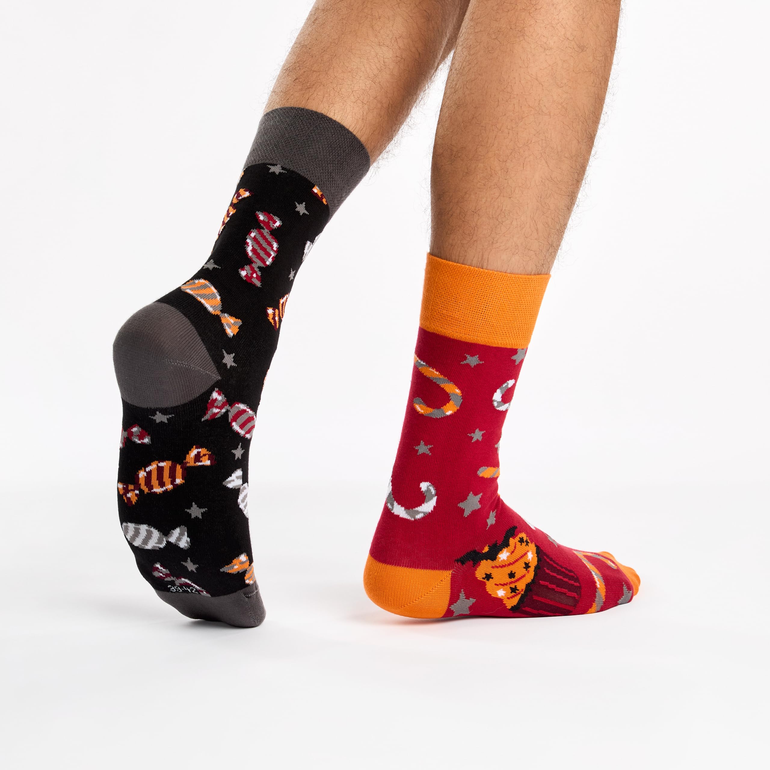 Dedoles Calzini Unisex Donna Uomo & Bambini Calze Cotone con tanti Design divertenti Calcio Bicicletta Piante Cavalli Regalo sinistra destra diversi