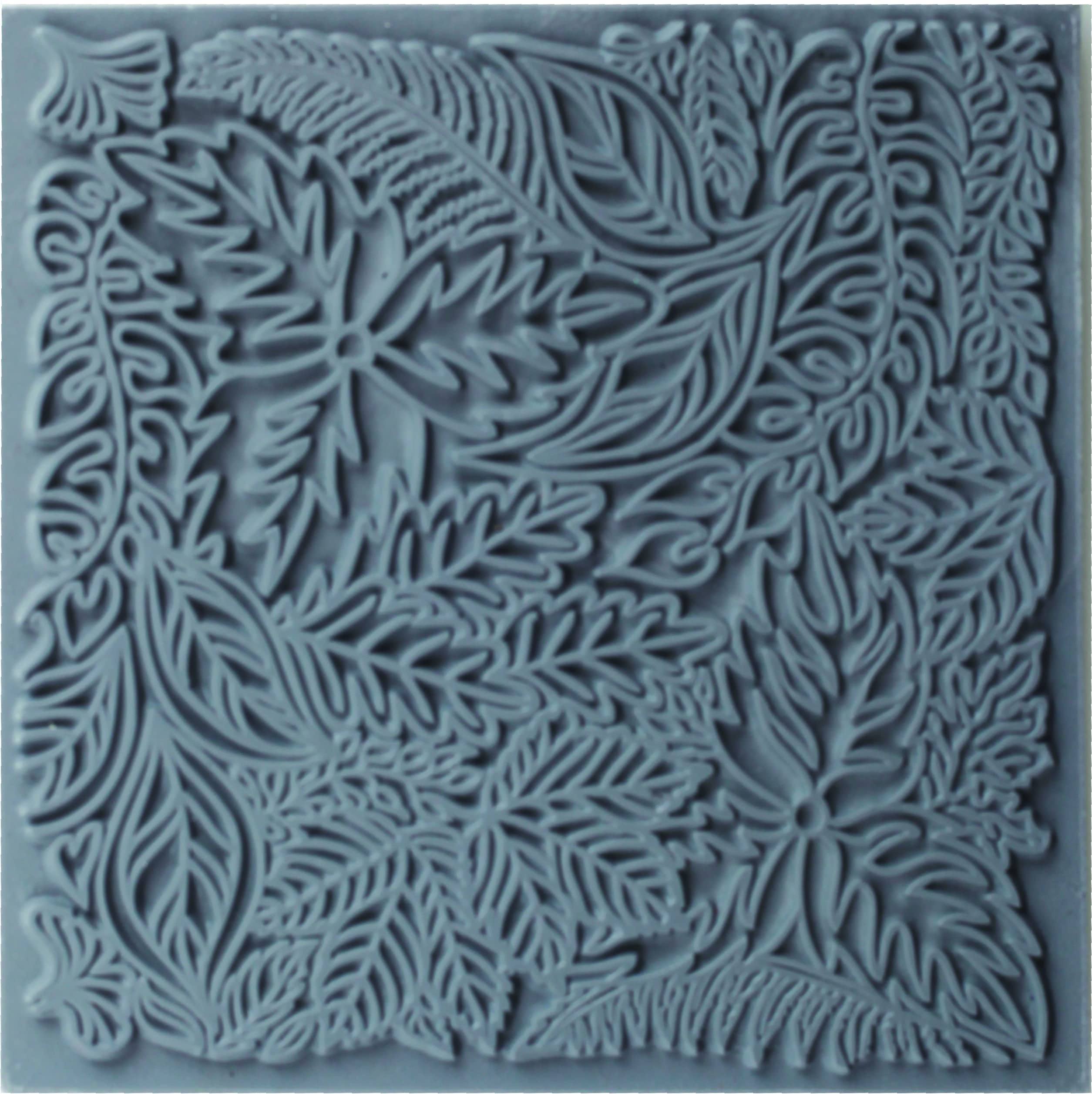 CERNIT CE95022C, Texture Plates for Modelling Clay, Creative Support in Rubber, Polymer Clay, Sheet Effects and reliefs