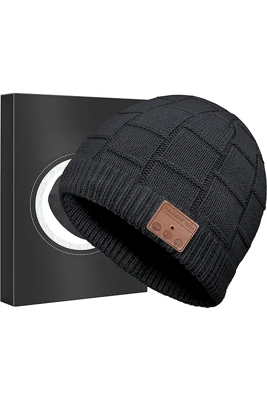 FULLLIGHT TECH Bluetooth Beanie Hat Headphones Unique Tech...