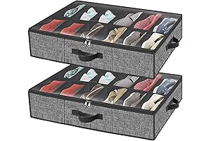 Versatile Under-Bed Shoe Storage: Keep Your Footwear Organized and Protected