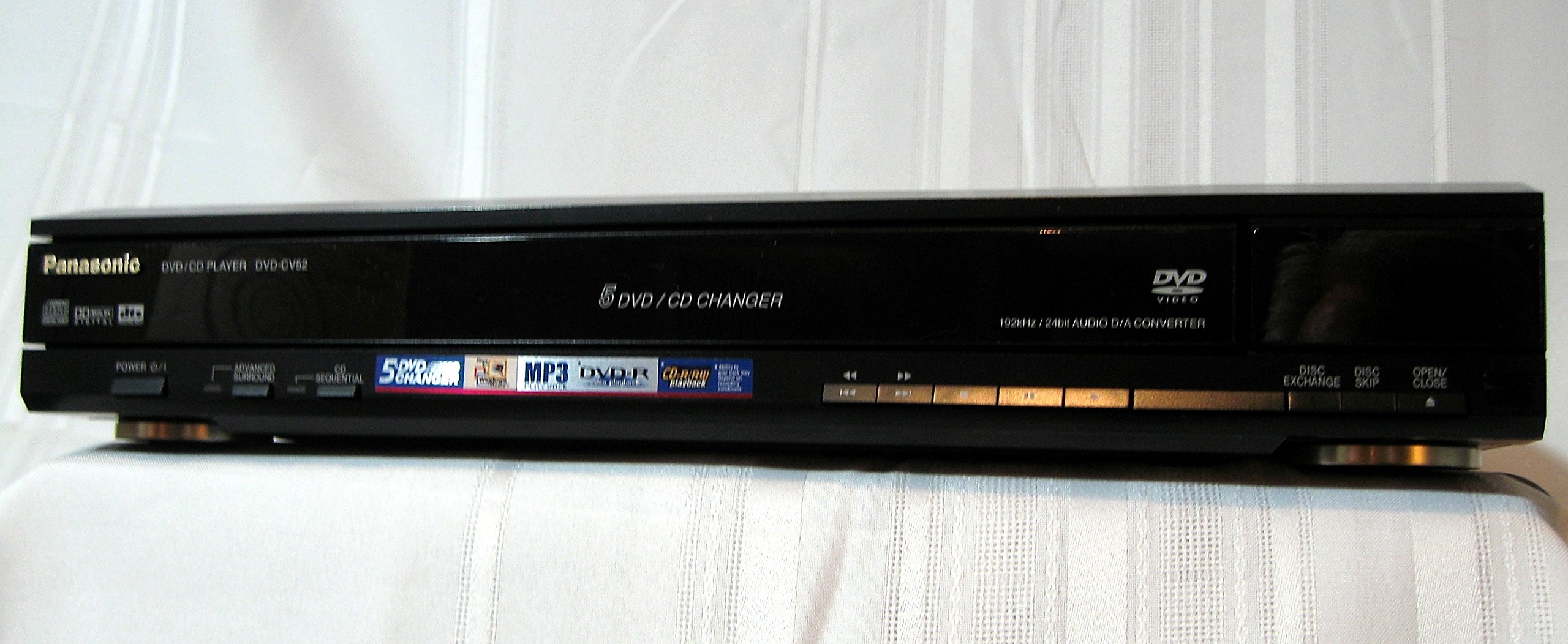 Panasonic VHSビデオ&DVDプレーヤー Panasonic SA-HT820V 5 Disc DVD Changer VCR Combo Player