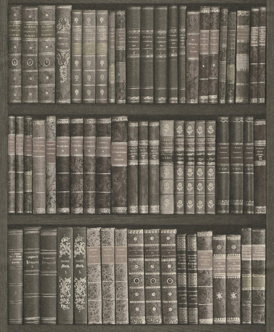 Rasch Papier peint Collection Crispy Paper Papier peint intissé, noir ...