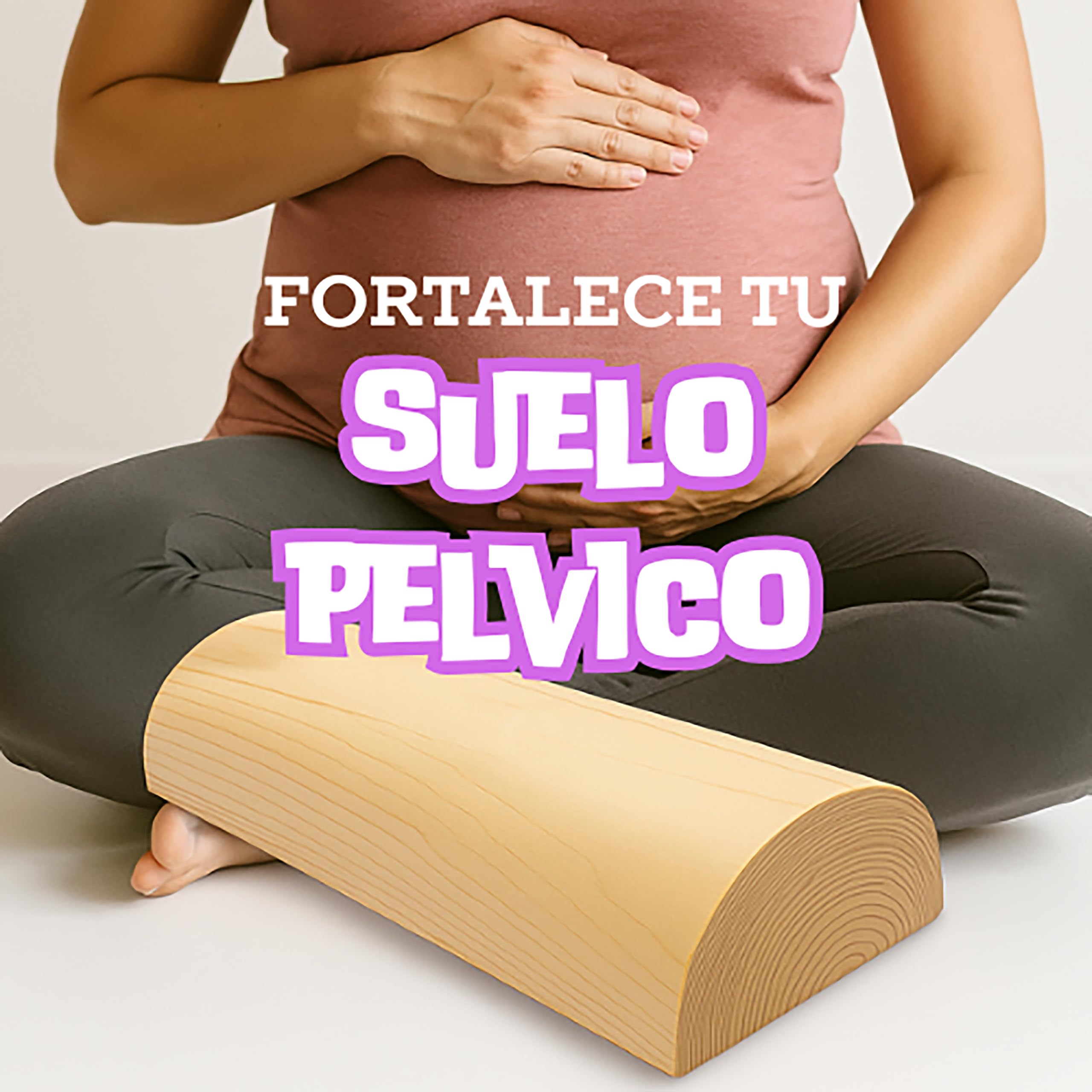 MADERA VIVA Tronco Propiocepción Suelo Pélvico Madera Natural | Ejercitador Eutonía, Ejercicios de Equilibrio, Tornería España, Artesanía