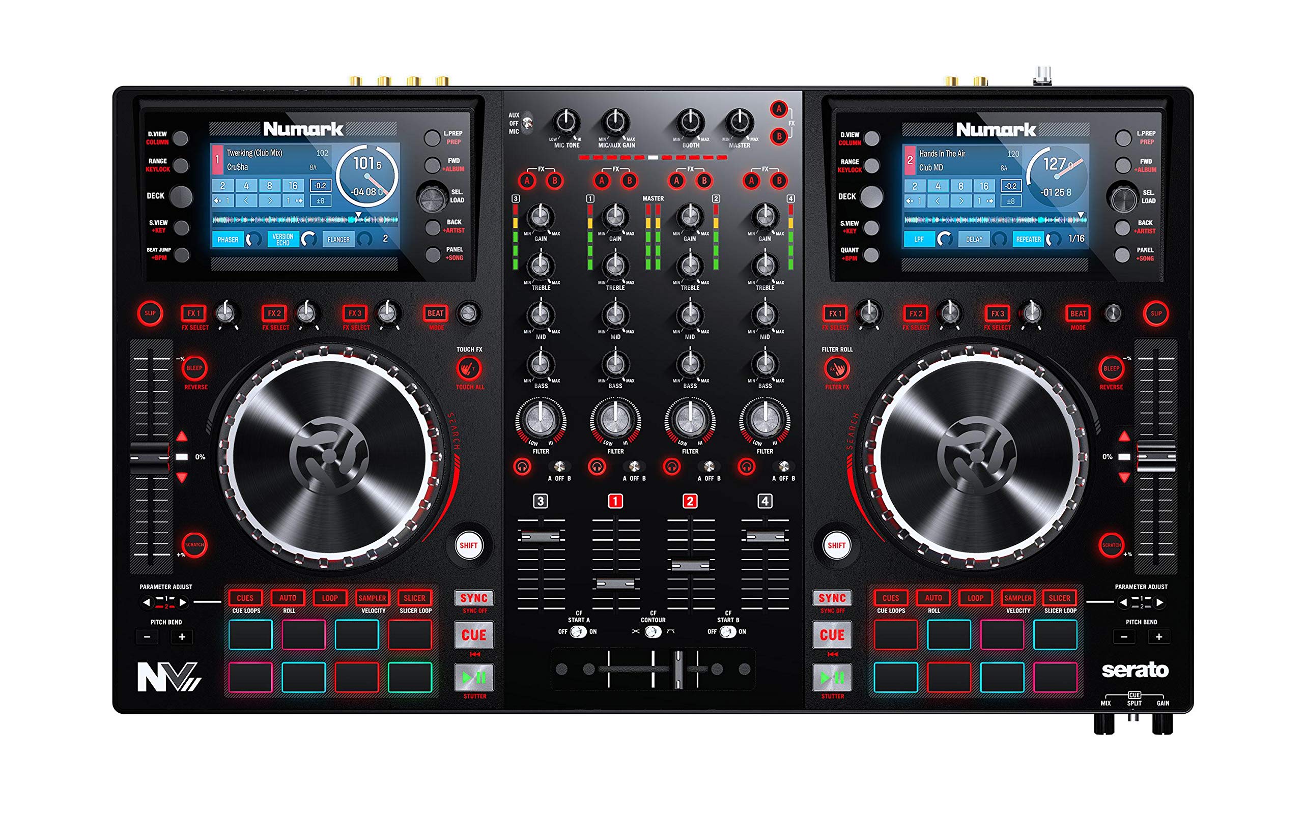 Numark NVII Intelligent Dual-Display controller for Serato DJ