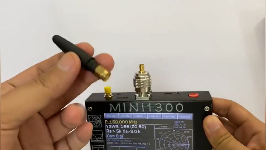 Amazon.com: Upgraded Mini1300 Antenna Analyzer 0.1Mhz~1300MHz with