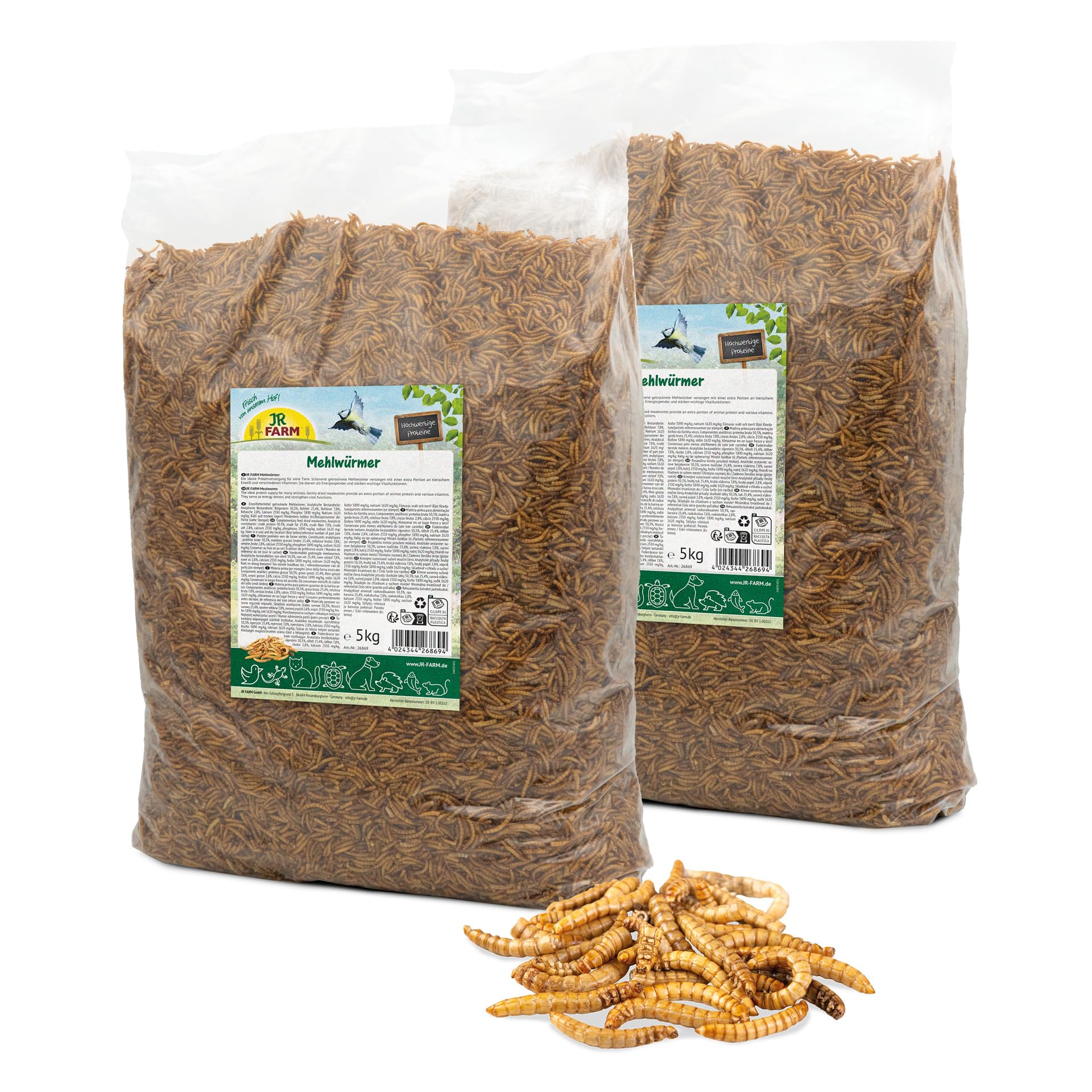 JR Farm Garden vers de Farine 10 kg
