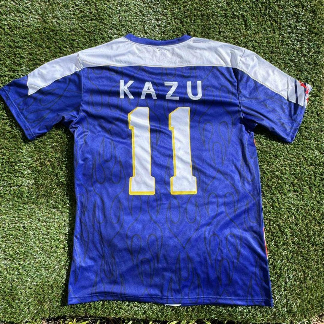 日本代表ミックスユニホーム三浦カズ 背番号11 非売品 日本代表