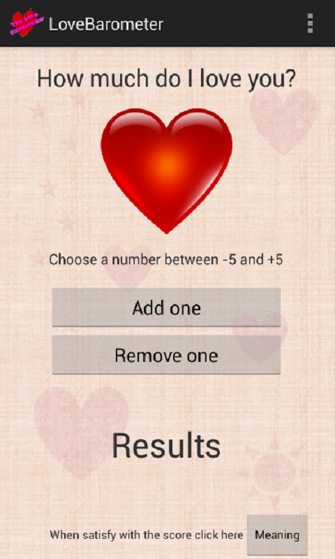 The Love Barometer - App on Amazon Appstore
