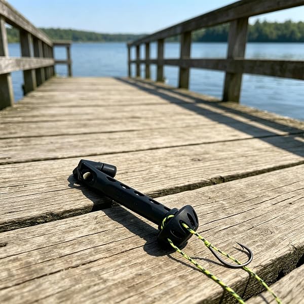 Fly Fishing Magnetic Fly Threader,Universal Helper Knot Assist for Threading Hooks,Fishing Accessory for Easy Rigging & Tying,Works with Most Hooks, Tippets & Rig Styles - 5