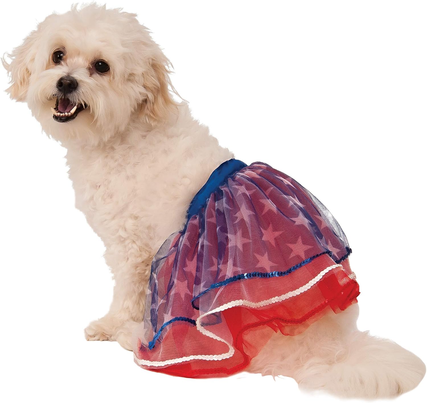 Rubie's Patriotic Pet Costume, Tutu, Medium-Large