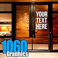 Vista 11 de 1060 Graphics - Letras de vinilo (6 pulgadas)