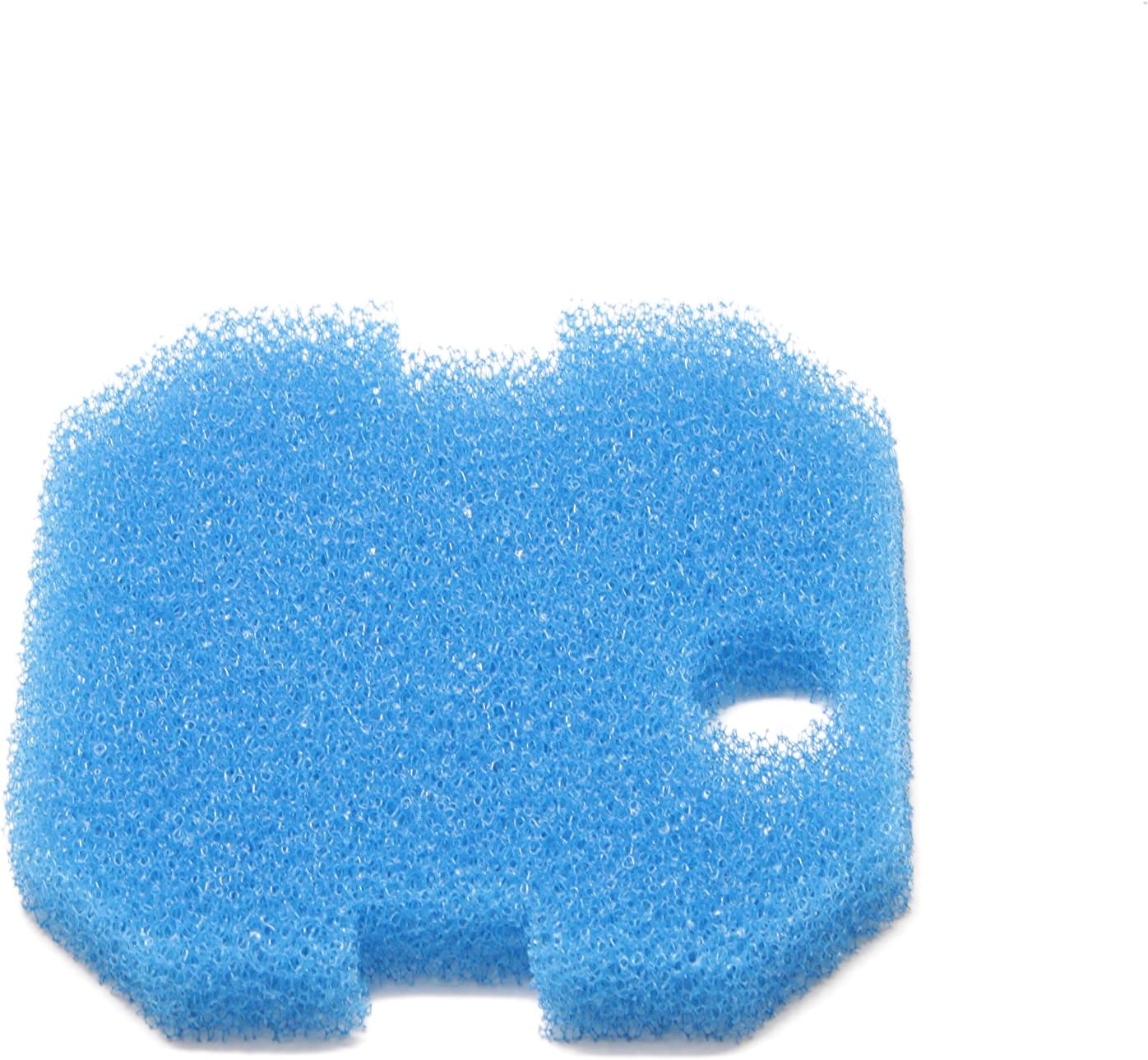 A single blue coarse filter pad with a cutout for fitting.