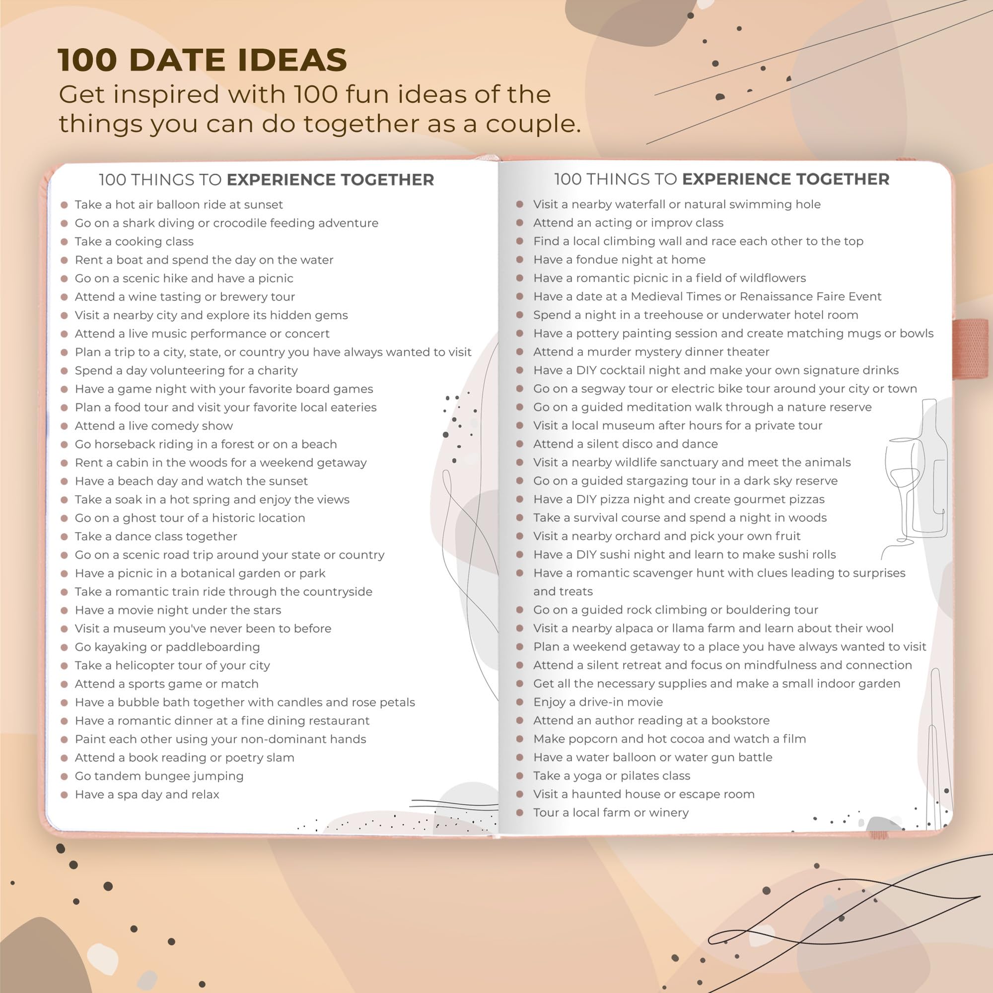 Clever Fox Couple’s Journal, Couples Date Night, Activity & Journaling Workbook - Image 4